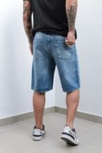 Bermudas Mom Baggy Jeans Eston Lacer - Imagen 3