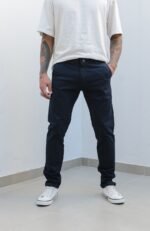 Pantalón Chino Slim Fit Azul - Imagen 3