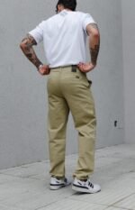 Pantalón Chino Baggy Fit Beige - Imagen 2