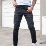 Jean Clásico Elastizado lacer Noah Gris