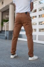Pantalón Chino Slim Fit Almendra - Imagen 2