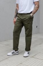 Pantalón Chino Baggy Fit Verde