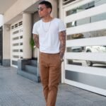 Pantalón Chino Slim Fit Almendra