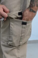 Pantalón Cargo Rigido Kaqui - Imagen 2