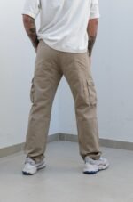 Pantalón Cargo Rigido Kaqui - Imagen 3