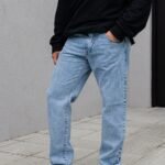 Jean Clásico Harly Celeste Nevado Liso