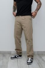 Pantalón Gabardina Clásico Biscop Kaqui Rigido - Imagen 3