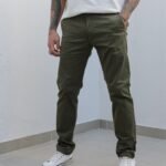 Pantalón Chino Slim Fit Verde