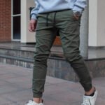 Jogger Gabardina Verde