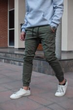 Jogger Gabardina Verde