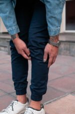 Jogger Gabardina Azul - Imagen 2