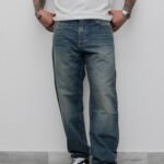 Jean Mom Regular Ezequiel Oxido Laser con Bigotes