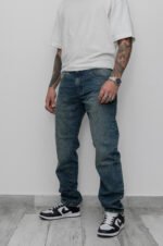 Jean Clásico Biscop Oxido Laser Con Bigote