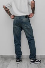 Jean Clásico Biscop Oxido Laser Con Bigote - Imagen 2