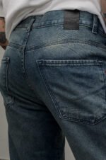 Jean Clásico Biscop Oxido Laser Con Bigote - Imagen 3