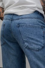 Jean Clásico Biscop-Harly Stone Lacer con Bigotes - Imagen 4