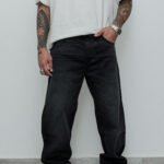 Jean Mom Regular Ibai Negro Localizado