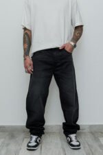 Jean Mom Regular Ibai Negro Localizado