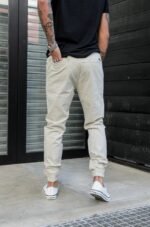 Jogger Gabardina Beige - Imagen 2