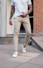 Pantalón Chino Slim Fit Beige