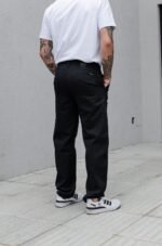 Pantalón Chino Baggy Fit Negro - Imagen 2