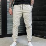 Jogger Gabardina Beige