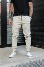 Jogger Gabardina Beige