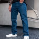 Jean Clásico Harry Rígido Stone Liso