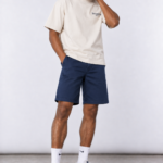 Bermuda Gabardina Chino Azul