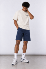 Bermuda Gabardina Chino Azul
