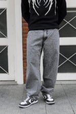 Jean Baggy Fit Bernardo Gris Nevado