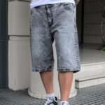 Bermuda Jean Baggy Nevado Gris