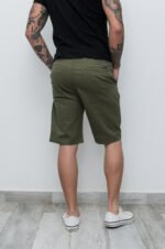 Bermuda Gabardina Chino Verde - Imagen 2