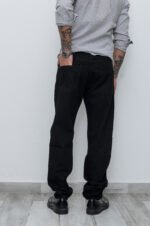 Jean Mom Regular Thiago Negro Liso - Imagen 2