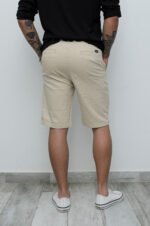 Bermuda Gabardina Chino Beige - Imagen 2