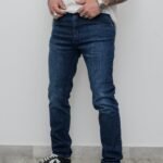 Jean Clasico Elastizado Dipper Laser Con Bigote