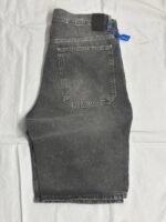 Bermuda Jean Baggy Gris Rigido - Imagen 2