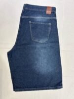 Extra plus Bermuda Jean Clasico Rigido Matizado Liso - Imagen 2