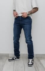 Jean Clasico Elastizado Dipper Laser Con Bigote - Imagen 4