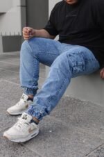 Extra Plus Jean Jogger Cargo Rigido Stone Nevado - Imagen 2