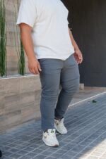 Extra Plus Chino Gabardina Elastizado Gris
