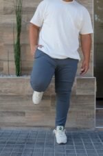 Extra Plus Chino Gabardina Elastizado Gris - Imagen 3