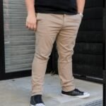 Extra Plus Chino Gabardina Elastizado Beige