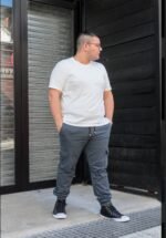 Extra Plus Jogger Cargo Elastizado Gris Oscuro