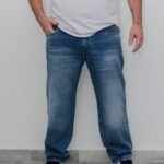 Extra Plus Jean Mom Regular Stone Laser