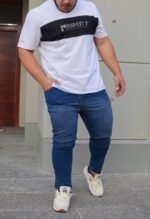 Extra Plus Jean Semi Chupín matizado