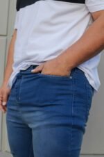 Extra Plus Jean Semi Chupín matizado - Imagen 3