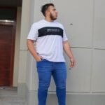 Extra Plus Jean Semi Chupín Stone elastizado