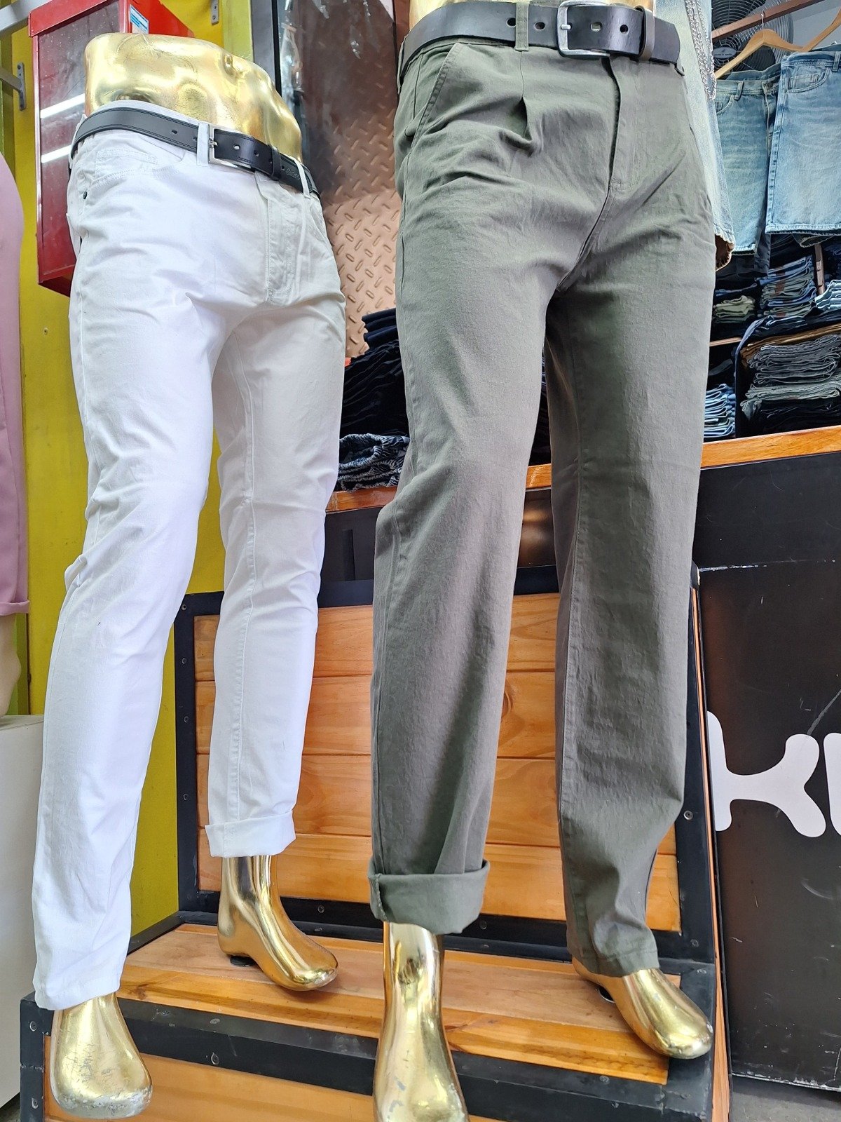 image Jean Semi Elastizado Gardina Blanco - Imagen 1