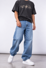 Baggy Stone Localizado Laser Esteban